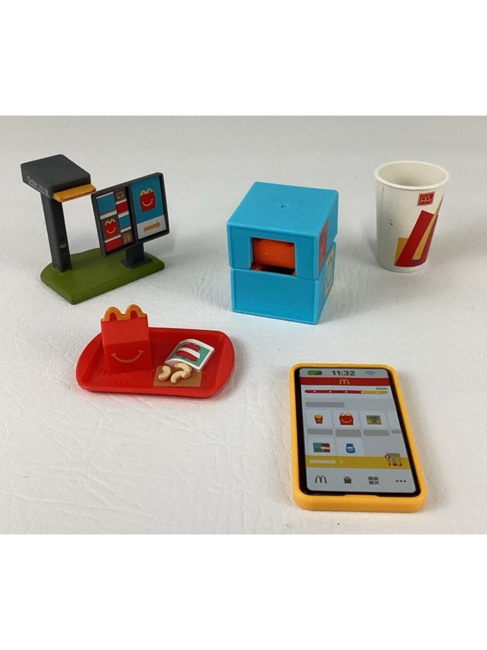McDonald’s Lil McDonald’s Happy Meal Toys Phone Tray 5pc Lot Bundle 2025